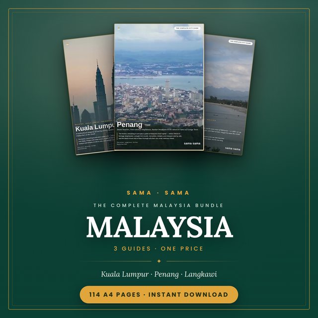 The Malaysia bundle — 3 Sama Sama guides