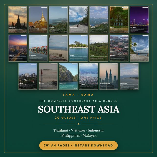 The Southeast Asia bundle — 20 Sama Sama guides