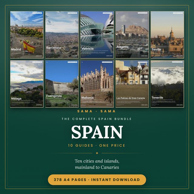The Spain bundle — 10 Sama Sama guides