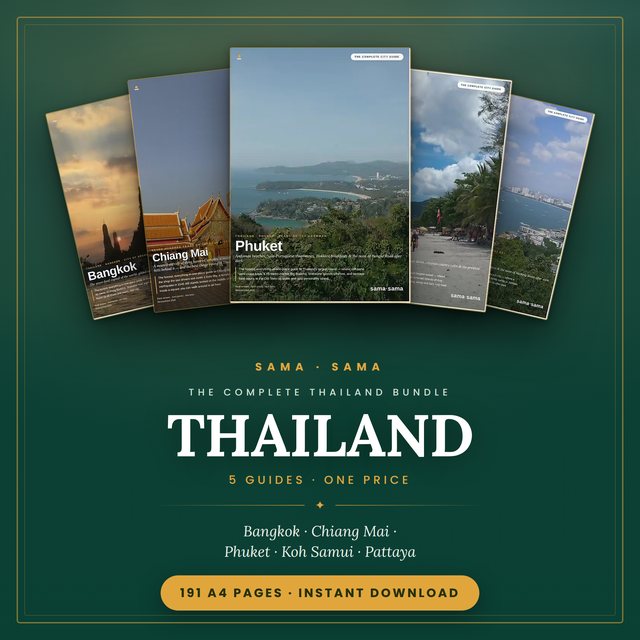 The Thailand bundle — 5 Sama Sama guides